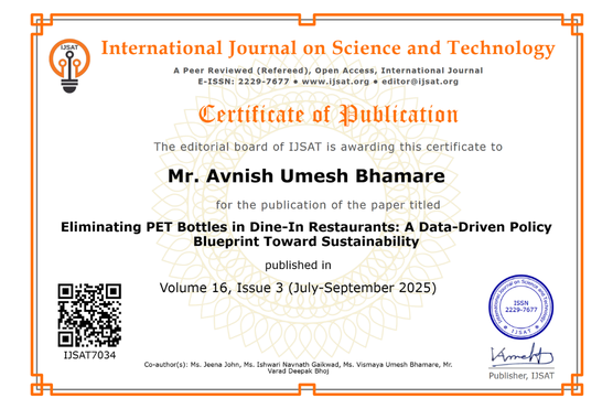 Mr. Avnish Umesh Bhamare